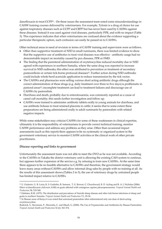 Ccpp Treatment Impact Assessment of the Community Animal Health System in Mandera West ...