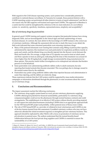 Impact Assessment of the Community Animal Health System in Mandera West ...