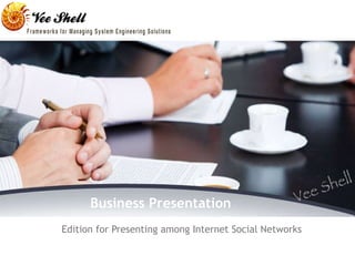 Business Presentation Edition for Presenting among Internet Social Networks 