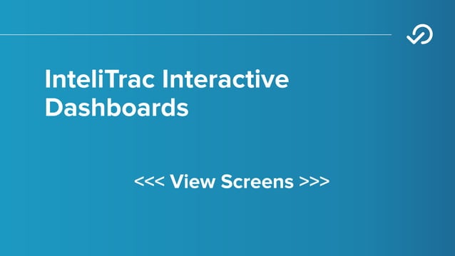 Vermont Systems InteliTrac Dashboard Examples | PDF