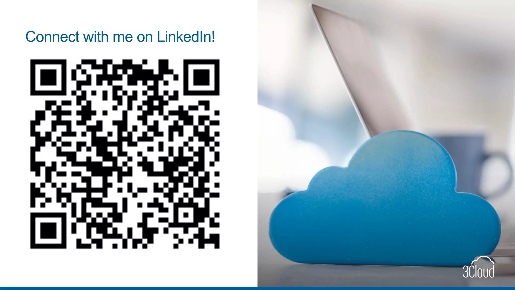 Connect with me on LinkedIn!
 