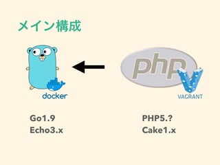 Go1.9
Echo3.x
PHP5.?
Cake1.x
