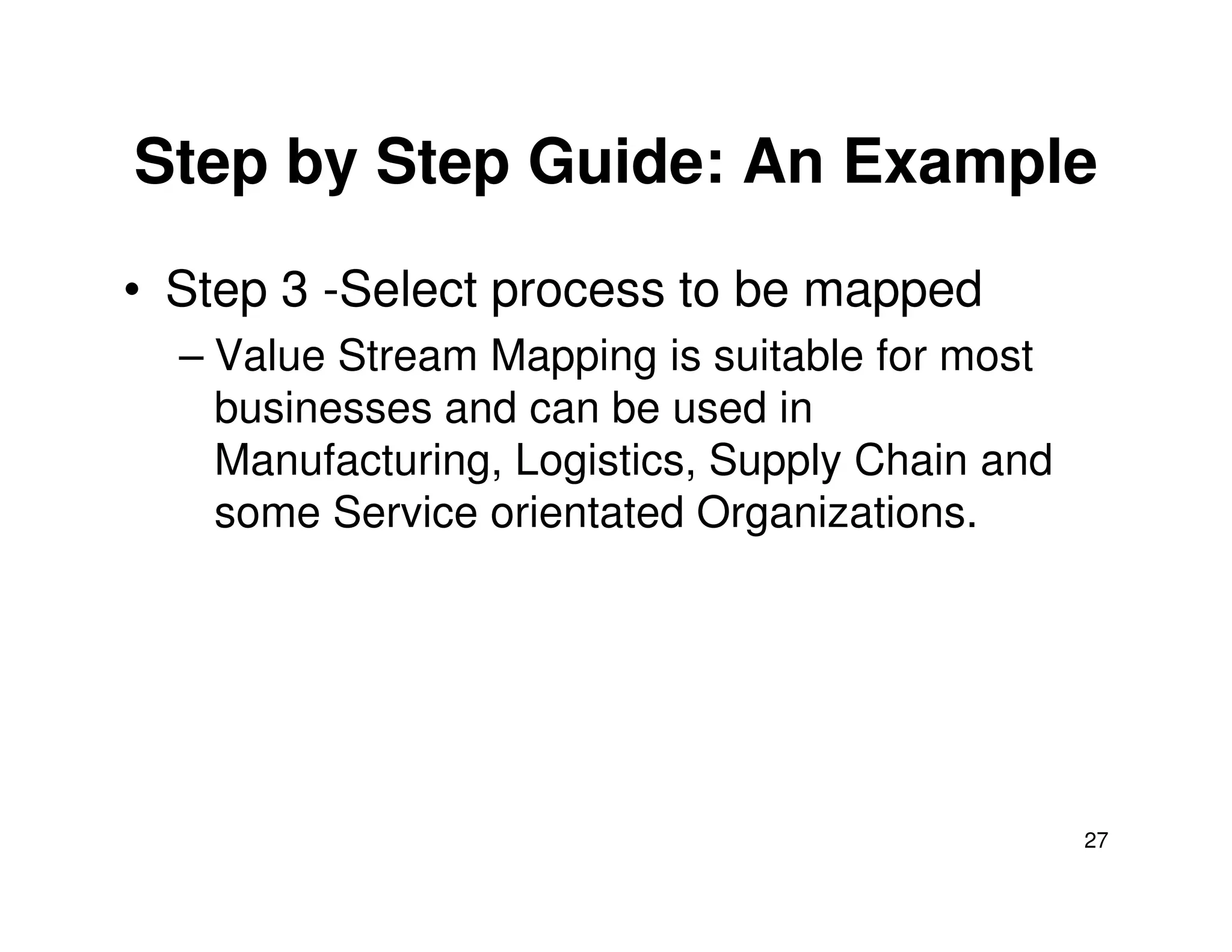 VSM (Value Stream Map) metodologia Lean manufacturing | PDF