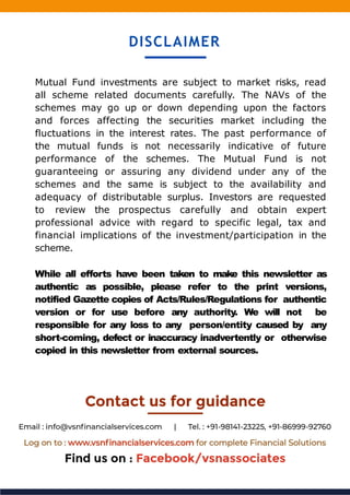 Mutual Fund investments are subject to market risks, read
all scheme related documents carefully. The NAVs of the
schemes ...