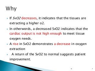 Vso2(venous oximetry) mixed venous o2 sat | PPTX