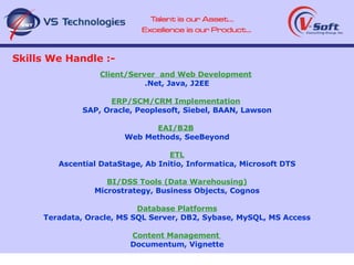 V-Soft Consulting Group Inc. | PPT