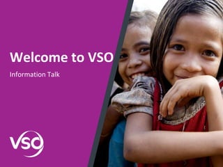 Welcome to VSOInformation Talk
