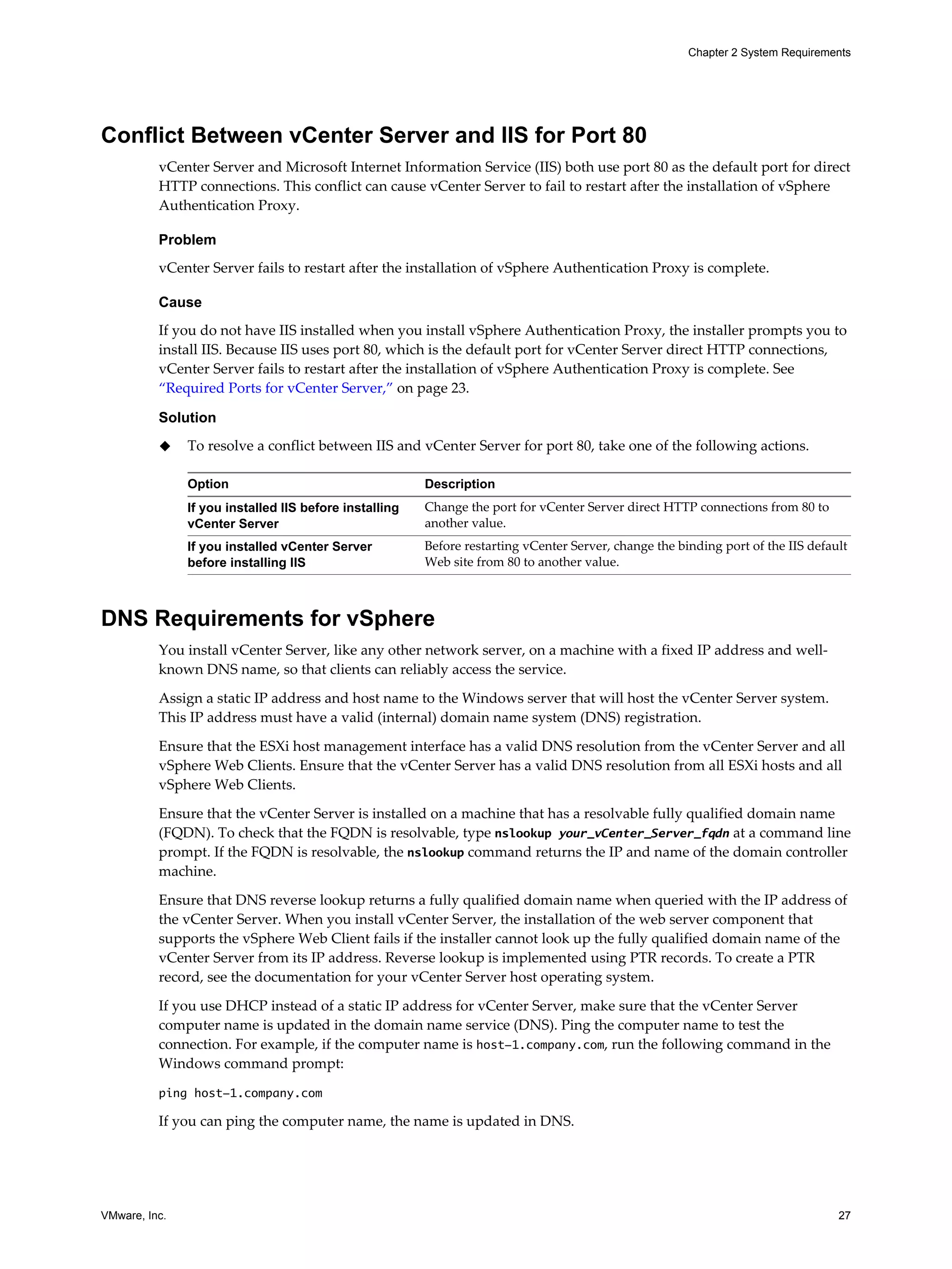Vsphere esxi-vcenter-server-55-installation-setup-guide | PDF