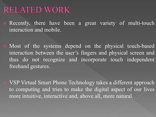 Virtual Smart Phone ppt | PPT