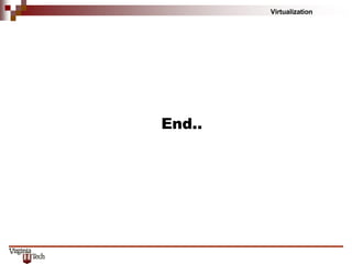 Virtualization
End..
 
