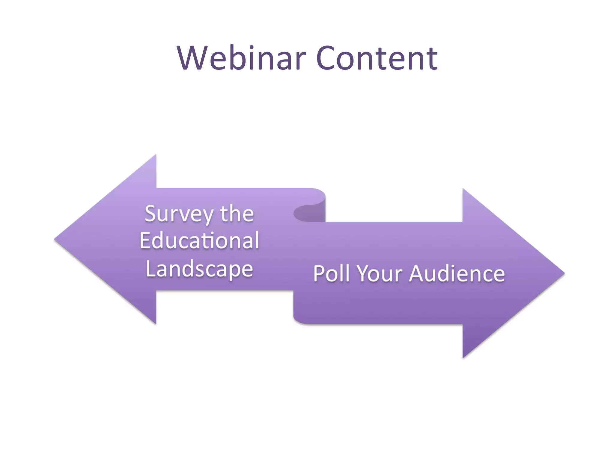 Webinar Content 