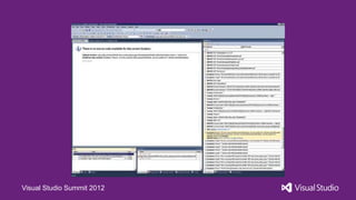 Visual Studio Summit 2012
 
