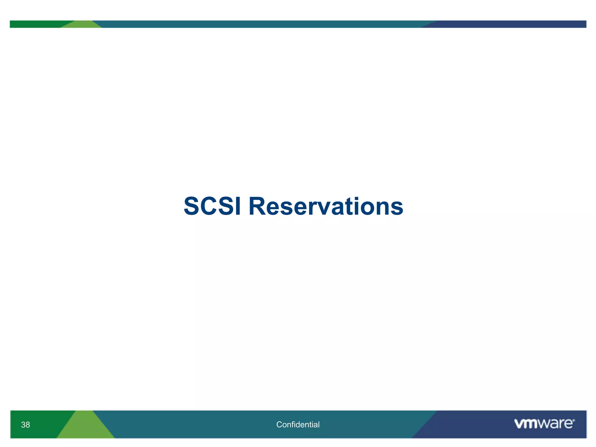 SCSI Reservations