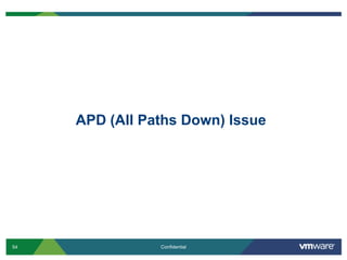 APD (All Paths Down) Issue