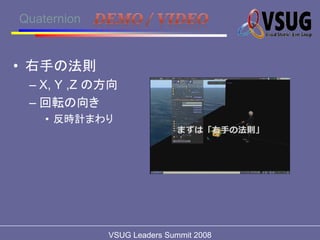 VSUG Leaders Summit 2008:SNUMA