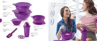 Preparar
Perfeitas para preparar
qualquer receita801795 | Super Criativa
4,5 Litros
31,7 comprimento X 27,6 largura
X 13,4 altura (cm)
R$
84,00
801909 | Maxi Criativa
7,8 Litros
32,3 comprimento X 36,4 largura
X 15,6 altura (cm)
R$
112,00
801791 | Criativa
3 Litros
27,8 comprimento X 23,9 largura
X 11,5 altura (cm)
R$
74,00
87752 | Pá Batedeira
22 comprimento X 5,5 largura (cm)
R$
13,00
801800 | Quick Shake
500ml
9 diâmetro X 20 altura (cm)
R$
44,00
801794 | Mini Criativa
1,4 Litro
22,6 comprimento X 18,9 largura
X 9,5 altura (cm)
R$
50,00
4,5L
7,8L
1,4L
3L
30 31
 