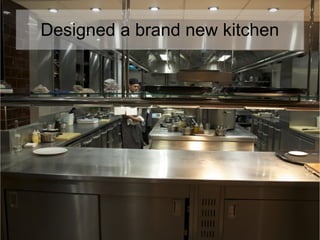 Designed a brand new kitchen
 