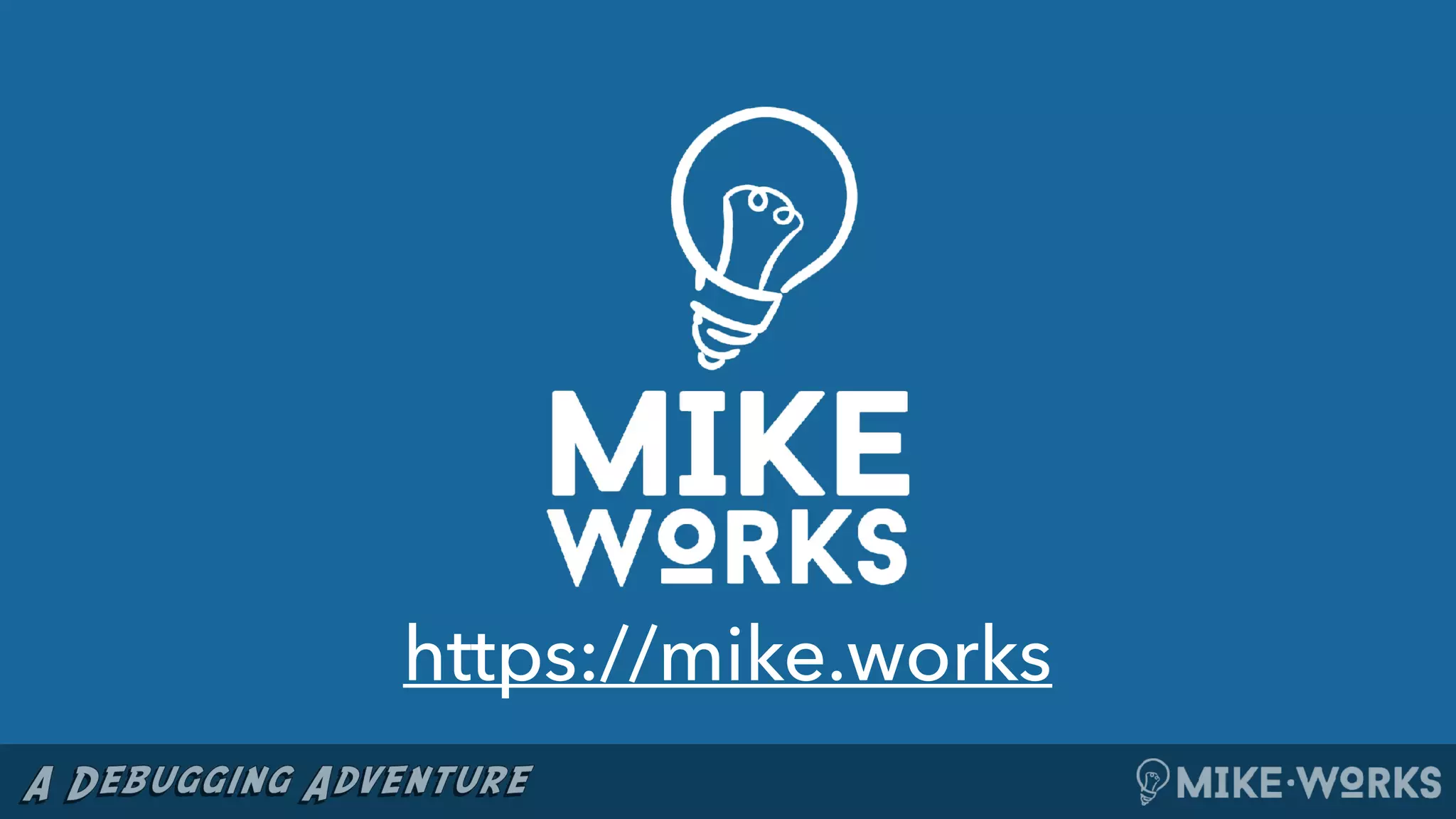 https://mike.works
 