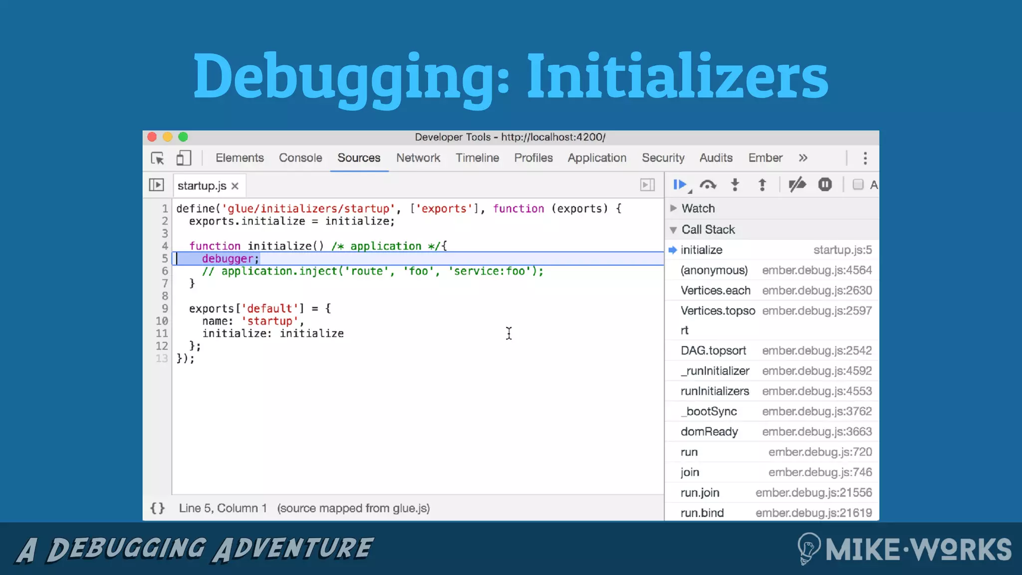 Debugging: Initializers
 