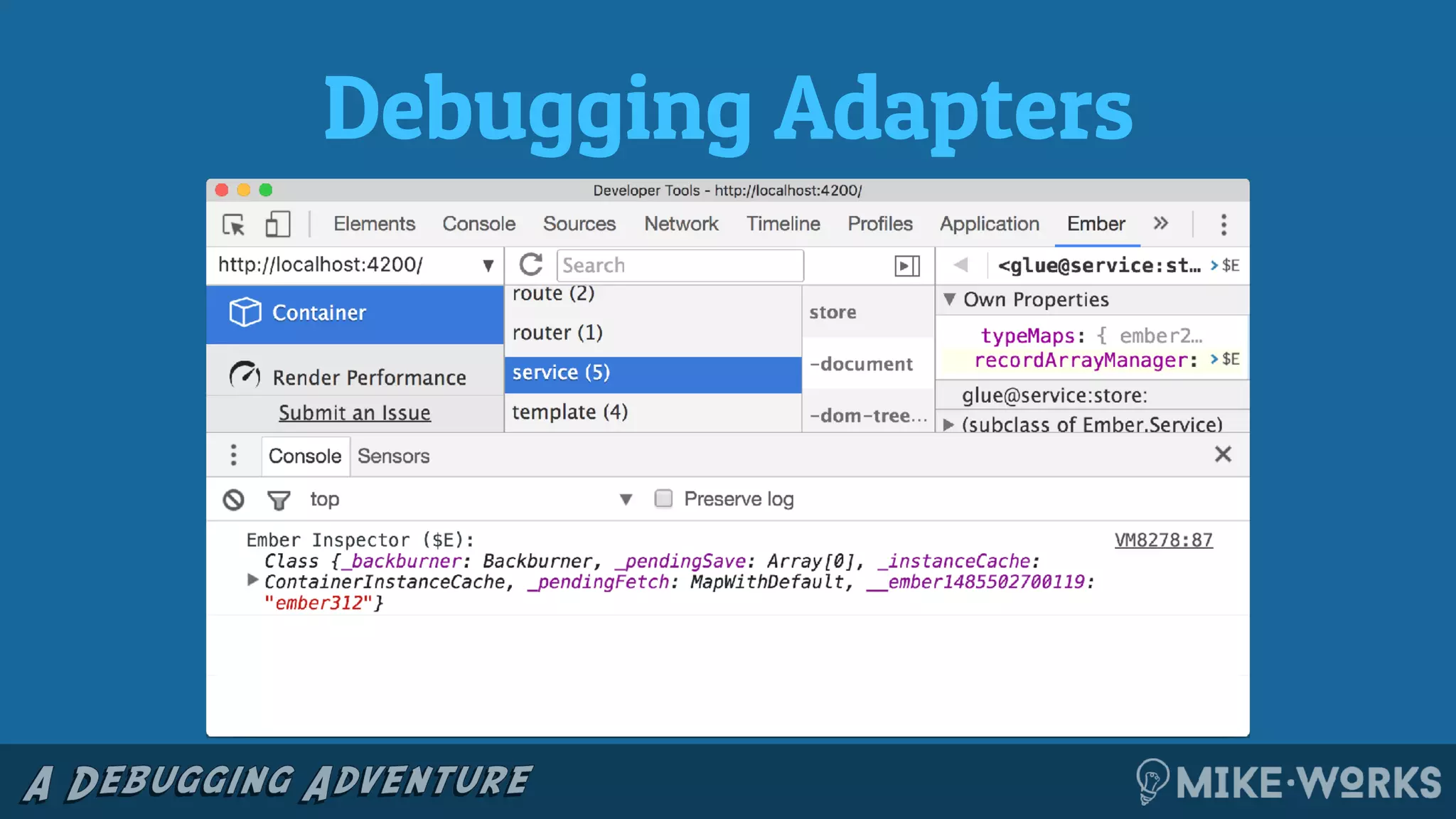 Debugging Adapters
 