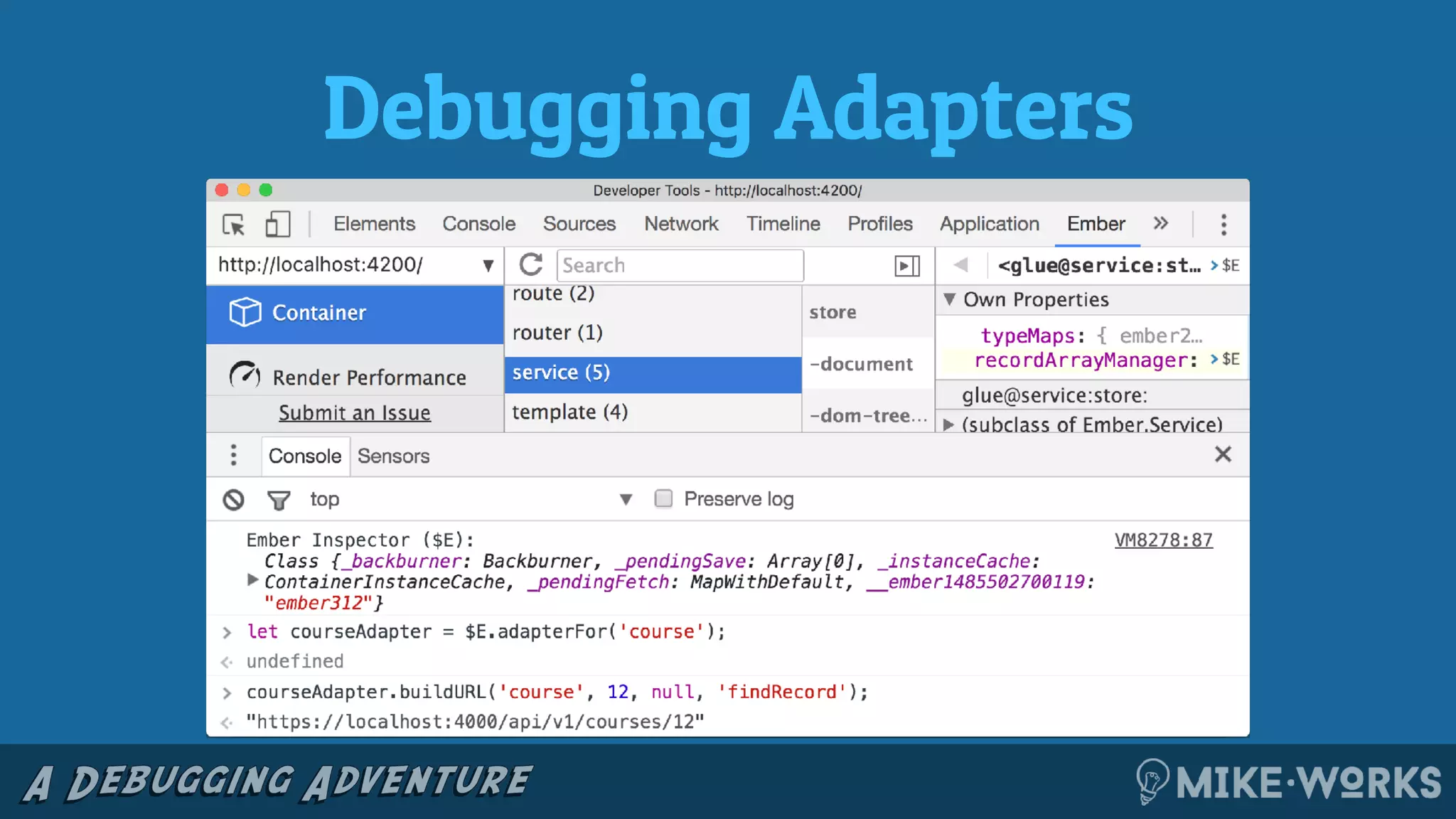 Debugging Adapters
 