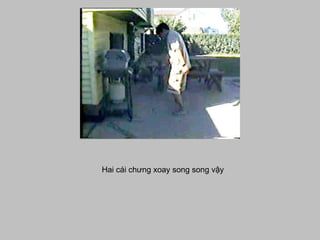 Hai cái chưng xoay song song vậy 