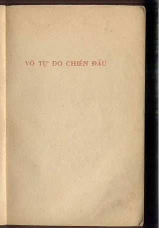 Võ tự do chiến đấu