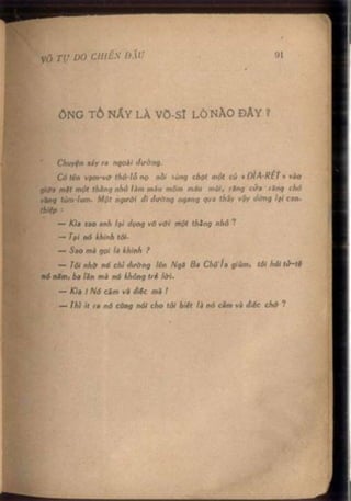 Võ tự do chiến đấu