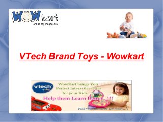 VTech Brand Toys - Wowkart
 