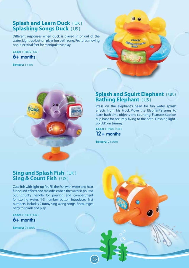 Vtech Catalog 2012 PDF