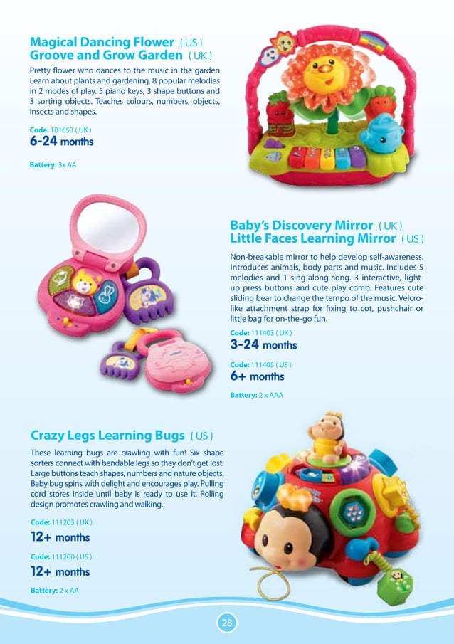 Vtech Catalog 2012