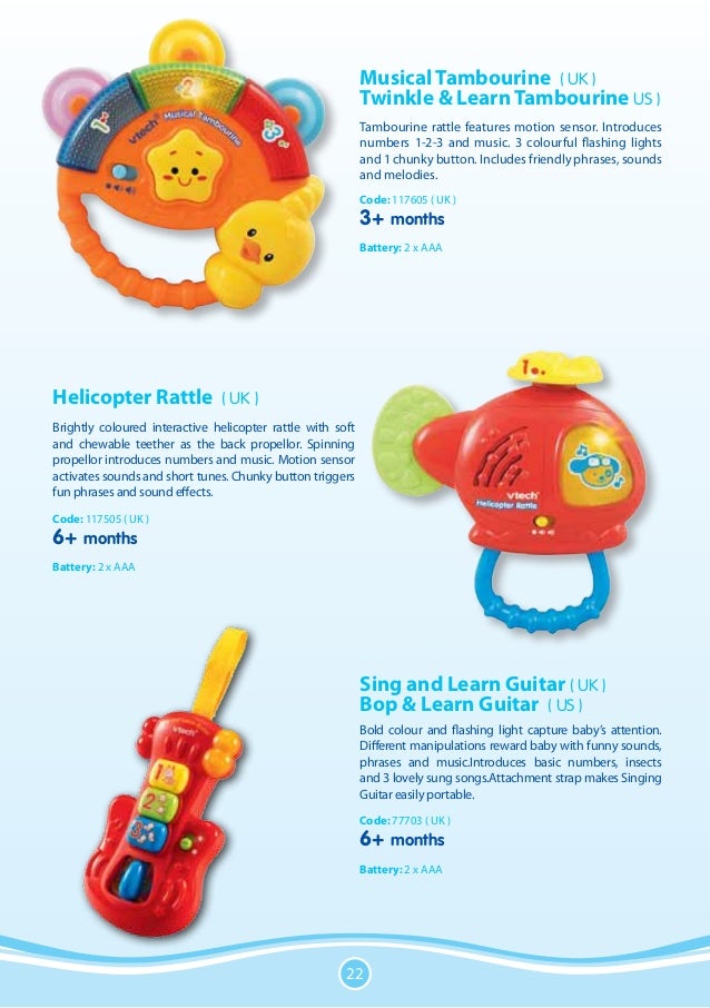 vtech tambourine