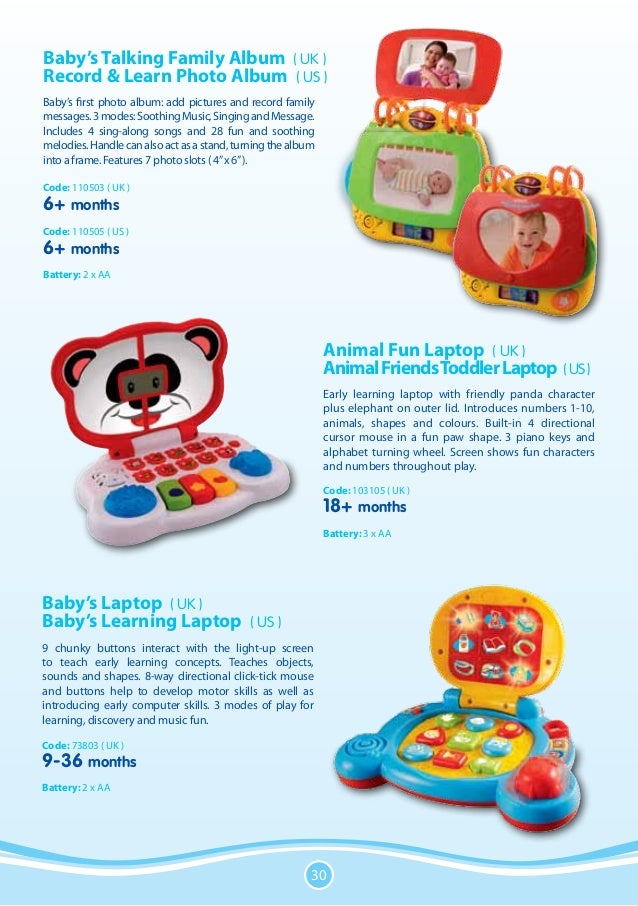 vtech animal friends toddler laptop