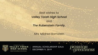 In honor of our dear friends
Mr. and Mrs. Noach Binyomin Rubenstein
for this very well deserved honor.
What tremendous Hak...