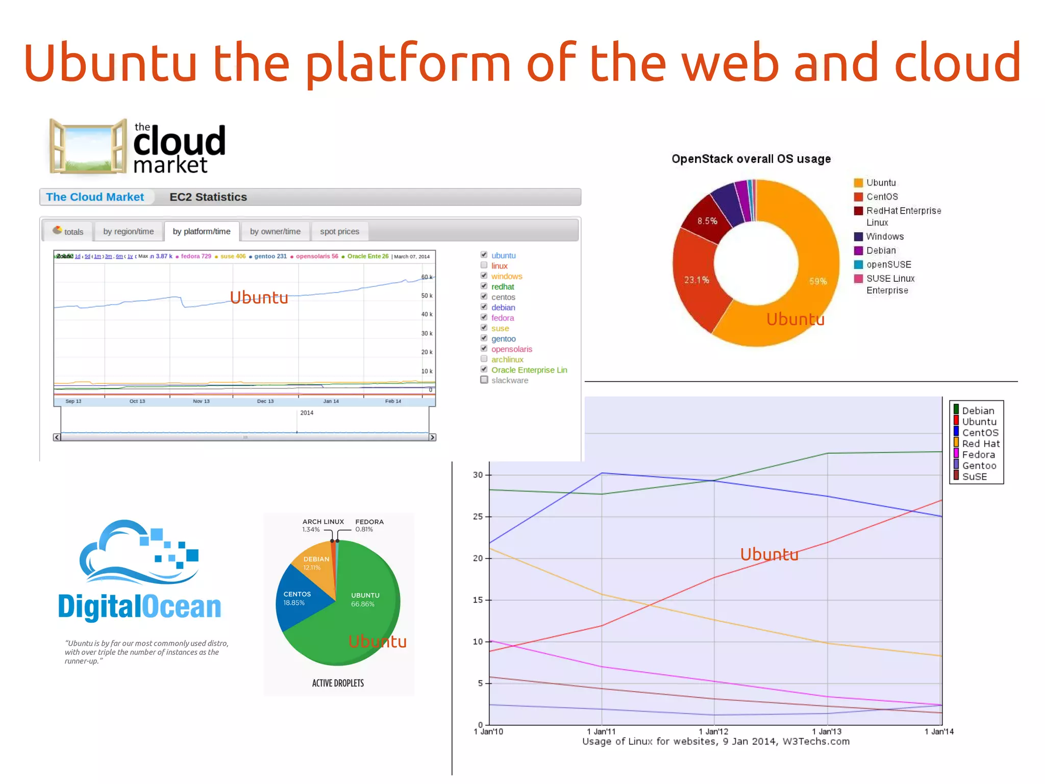 OpenStackの開発環境としても
Source: OpenStack
Foundation Survey 2013
 
