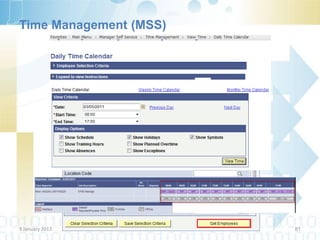 Time Management (MSS)




9 January 2013          81
 