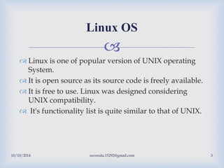 Linux Memory Management | PPT
