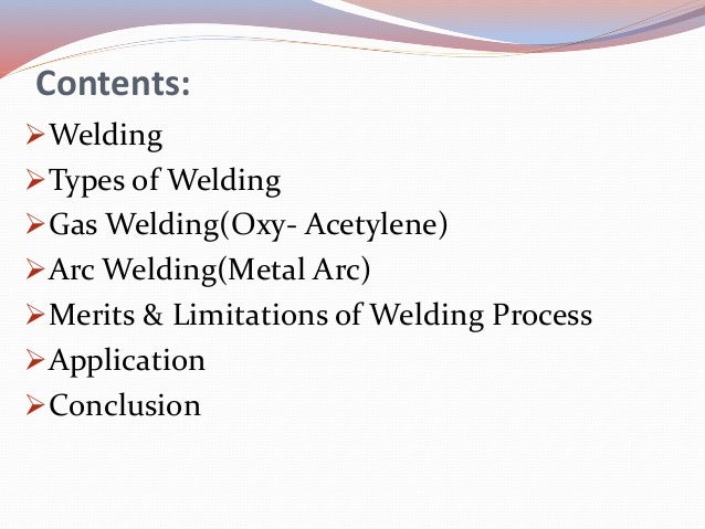 Ppt Presentation Of Welding