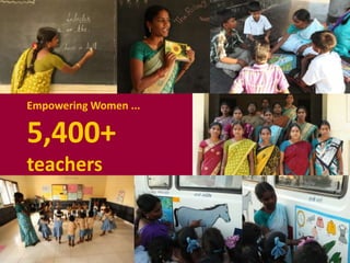 Empowering Women ...
5,400+
teachers
 