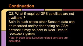 Vehicle Tracking System (VTS) | PDF