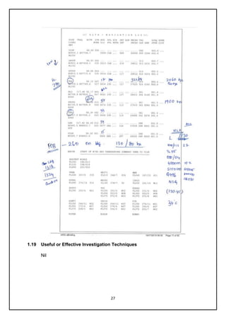 27
1.19 Useful or Effective Investigation Techniques
Nil
 