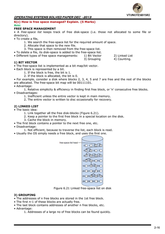 Vtu 5th Sem Cse Operating Systems Solved Papers Pdf Vtu 5th Sem Cse Operating Systems Solved Papers Pdf