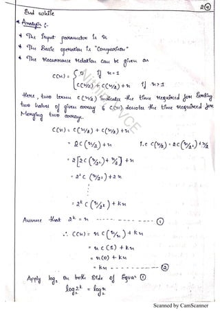 VTU Algorithms Notes CBCS (DAA Notes) by Nithin, VVCE | PDF