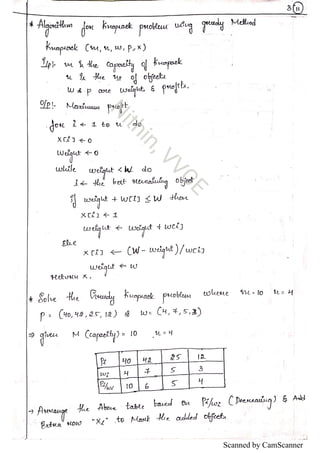 VTU Algorithms Notes CBCS (DAA Notes) by Nithin, VVCE | PDF
