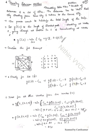 VTU Algorithms Notes CBCS (DAA Notes) by Nithin, VVCE | PDF