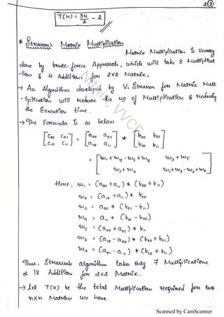 VTU Algorithms Notes CBCS (DAA Notes) by Nithin, VVCE | PDF