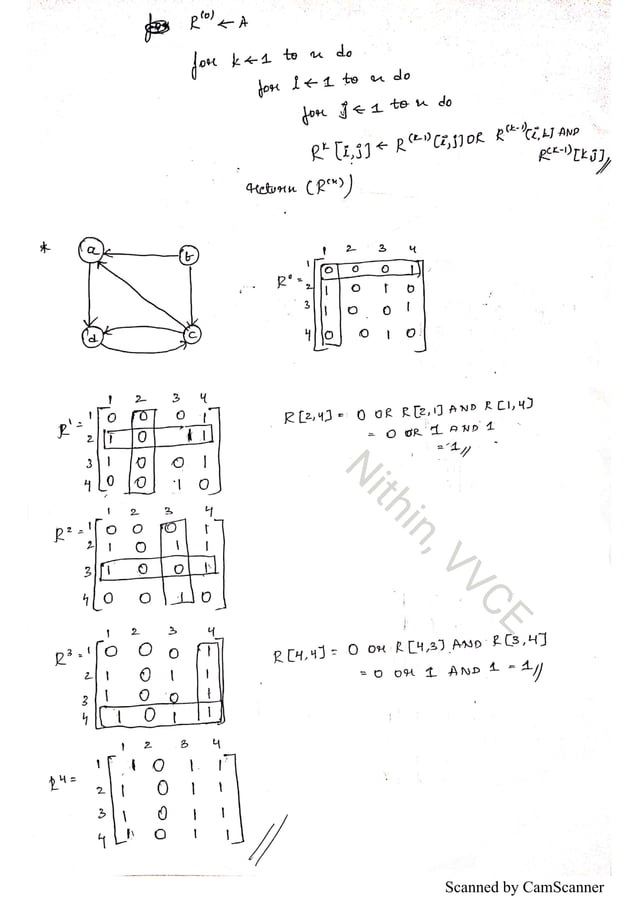 VTU Algorithms Notes CBCS (DAA Notes) by Nithin, VVCE