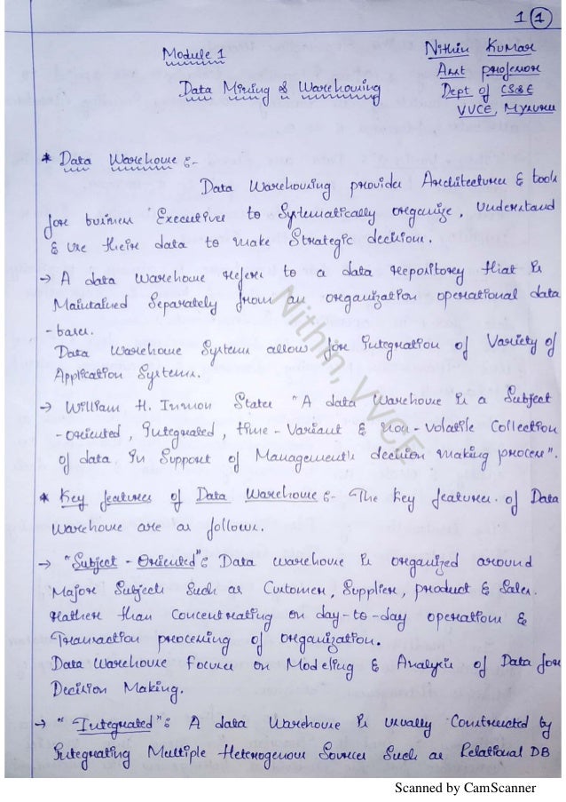 Pdf Telecharger Data Mining Notes For Msc It Gratuit Pdf Pdfprof Com