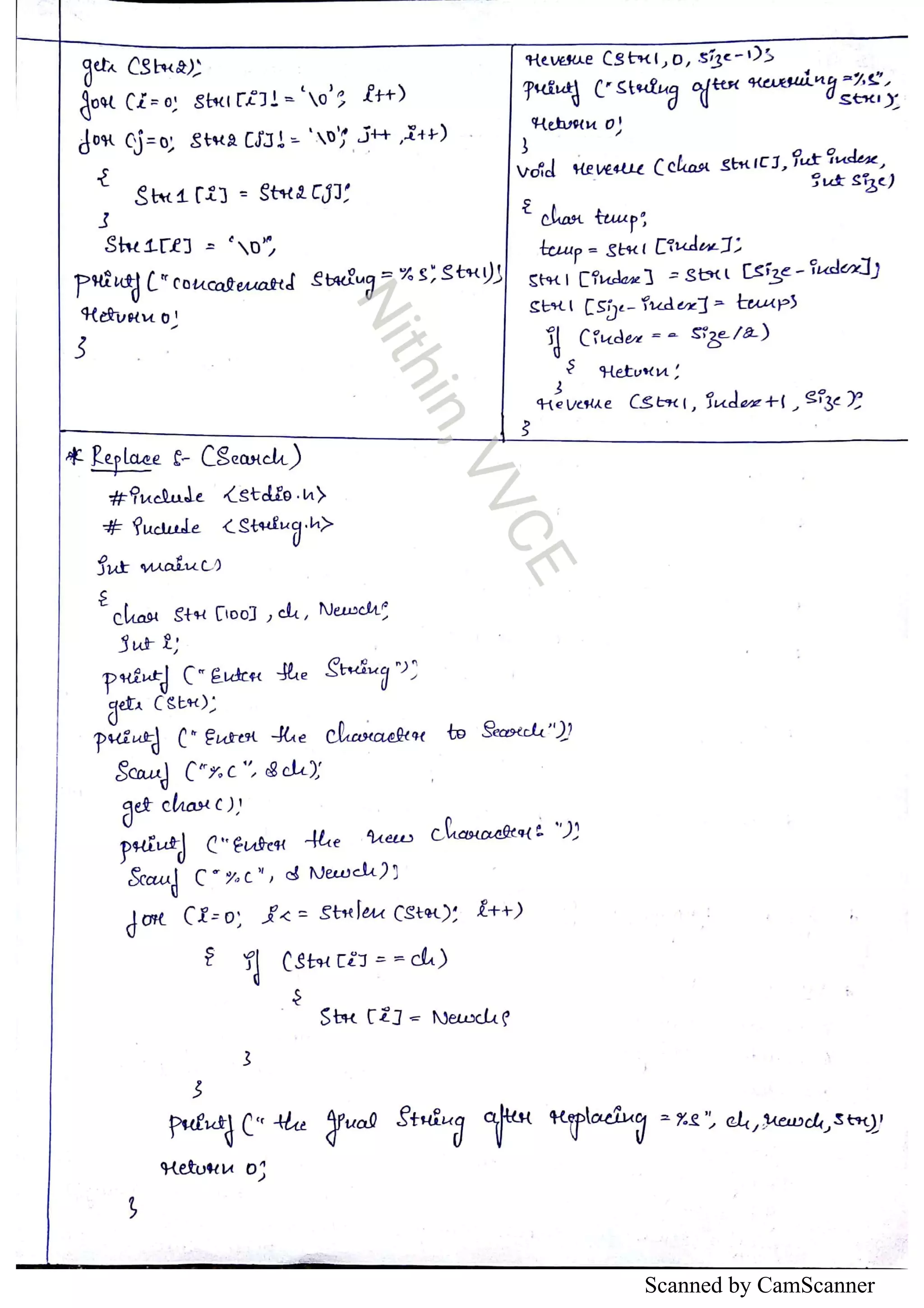 Vtu Data Structures Notes CBCS by Nithin, VVCE | PDF
