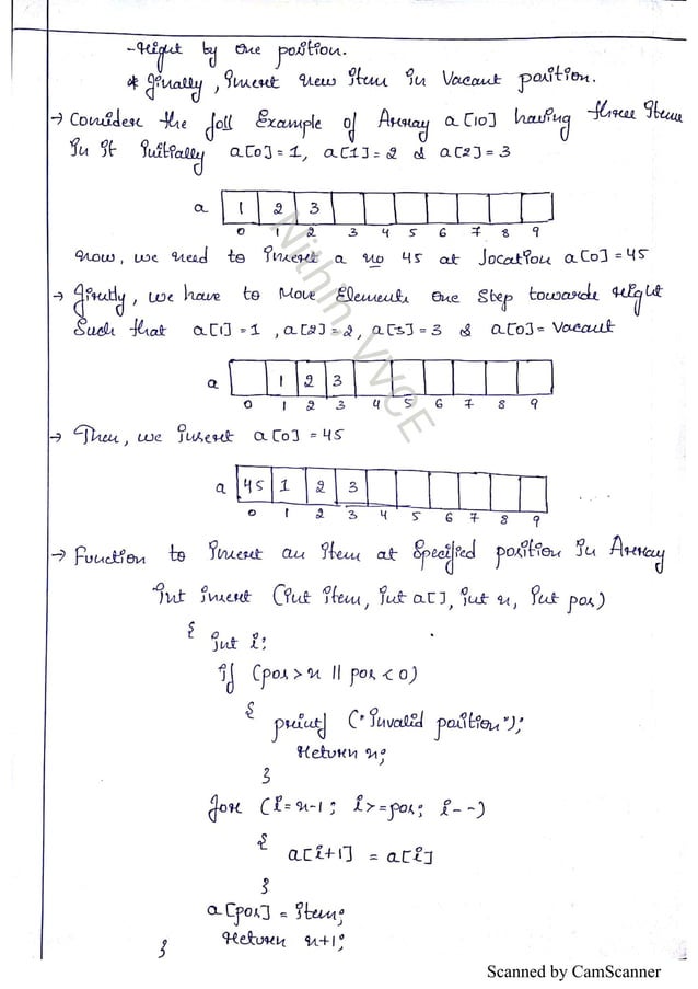 Vtu Data Structures Notes CBCS by Nithin, VVCE | PDF